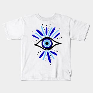 Decorative Evil Eye Kids T-Shirt